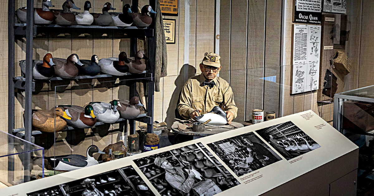 Harve de Grace Decoy Museum. Photo by Tom Fowlks